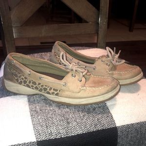 Sperry Top sider Shoes cheetah print